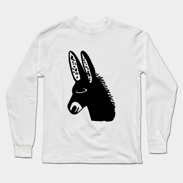 Donkey Long Sleeve T-Shirt by xam